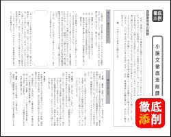 日本作文協会の小論文徹底添削の課題用紙